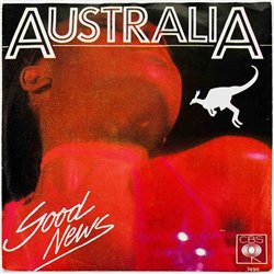 Good News single 7” Australia  kansi VG+ levy EX käytetty vinyylisingle PS