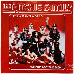 Ritchie Family 1979 ADS 618 It's A Man's World 7” single