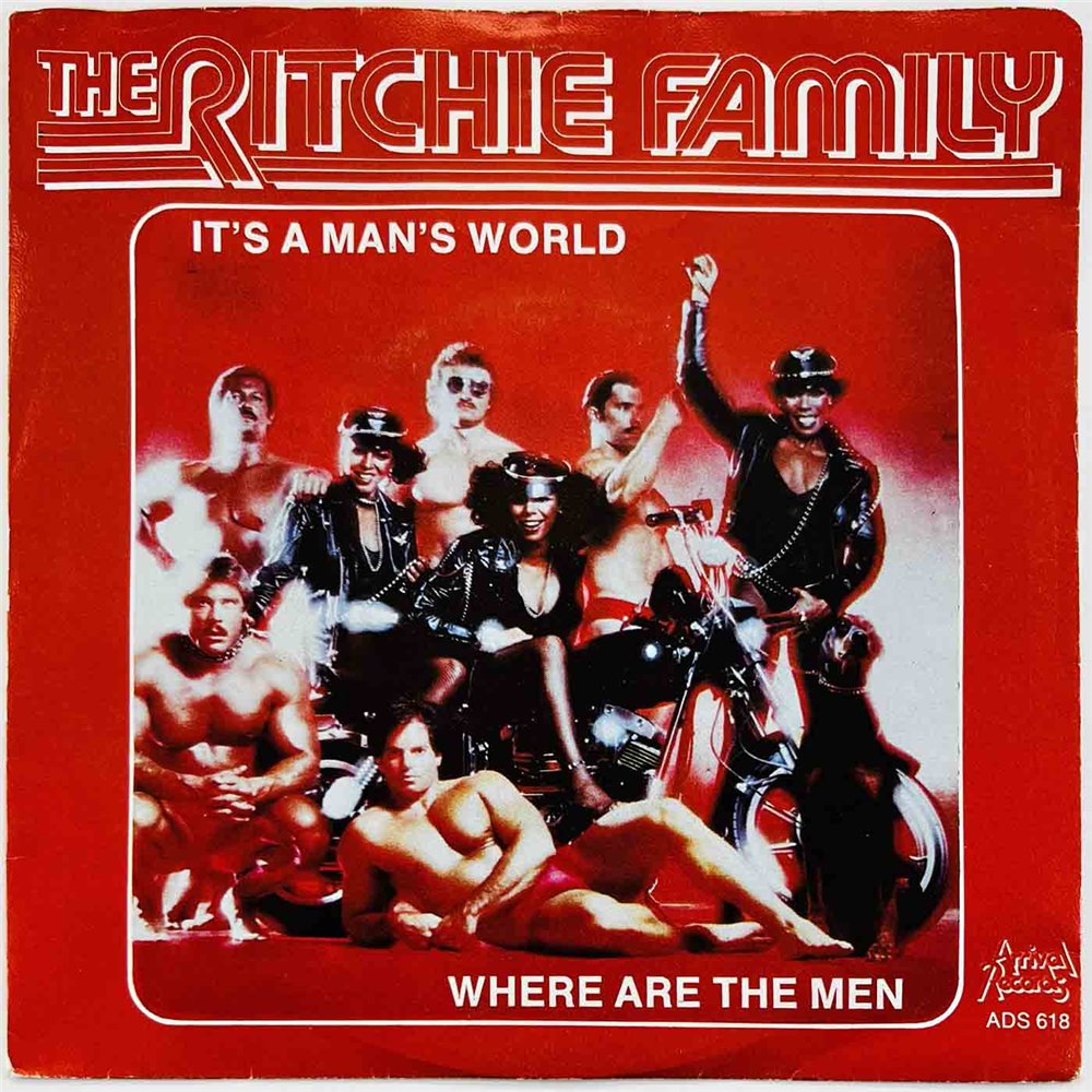Ritchie Family 1979 ADS 618 It's A Man's World 7” single