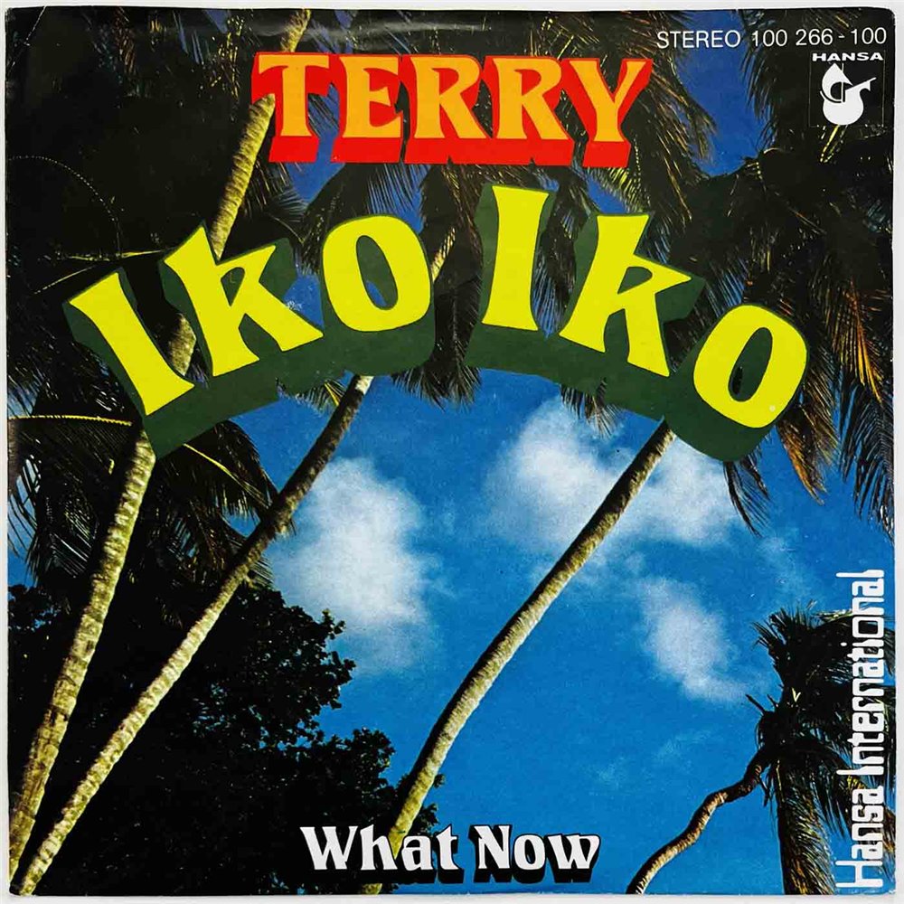 Terry single 7” Iko Iko  kansi EX- levy EX käytetty vinyylisingle PS