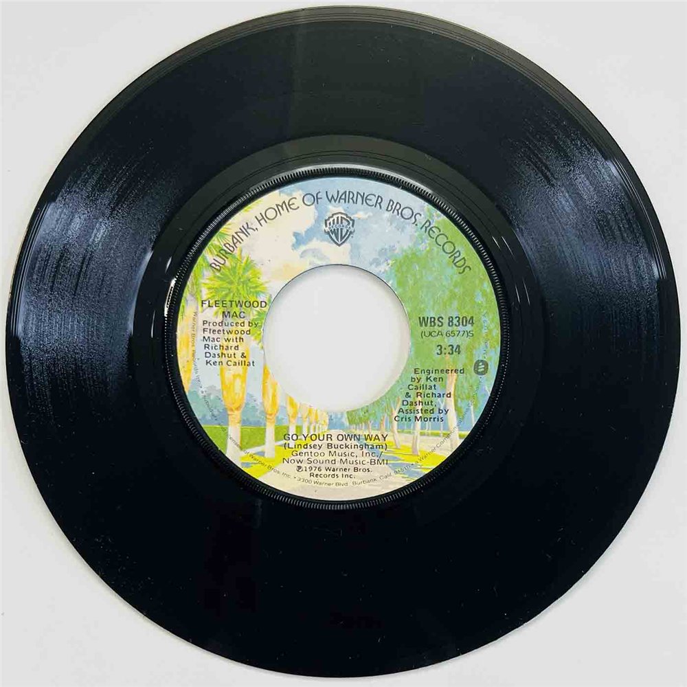 Fleetwood Mac Käytetty 7” ei kuvakantta Silver Spring  kansi ei kuvakantta levy EX käytetty vinyylisingle