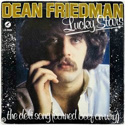 Dean Friedman 1978 LIS 6824 Lucky Stars 7” single