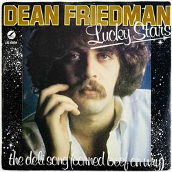 Dean Friedman 1978 LIS 6824 Lucky Stars 7” single