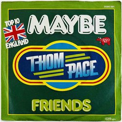 Thom Pace 1979 2090 361 Maybe 7” single