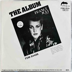 France Joli single 7” Feel Like Dancing  kansi VG+ levy EX käytetty vinyylisingle PS