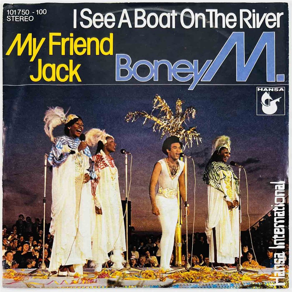 Boney M. 1980 101 750 I See A Boat On The River 7” single