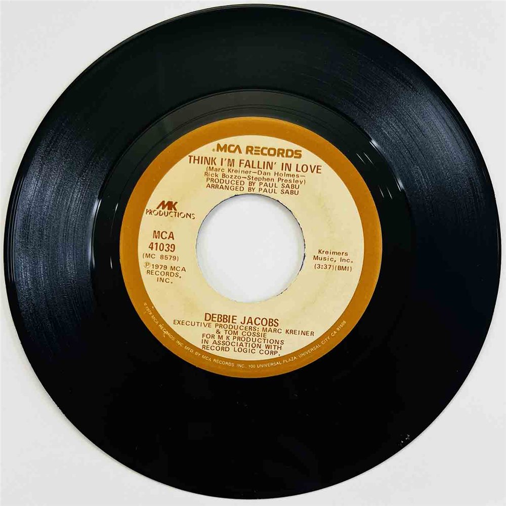 Debbie Jacobs 1979 MCA 41039 Undercover Lover 7” single