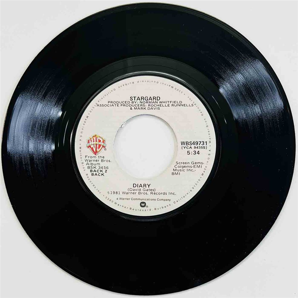 Stargard 1981 WBS 49731 High On The Boogie 7” single