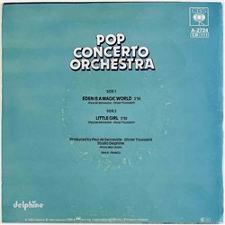 Pop Concerto Orchestra 1982 CBSA 2724 Eden Is A Magic World 7” single