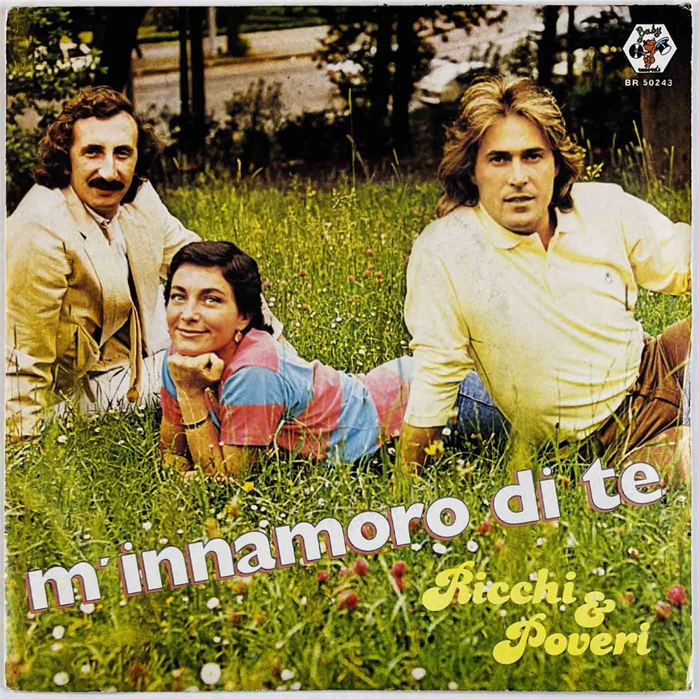 Riccie E Povri 1981 BR 50243 M'Innamore Di Te 7” single