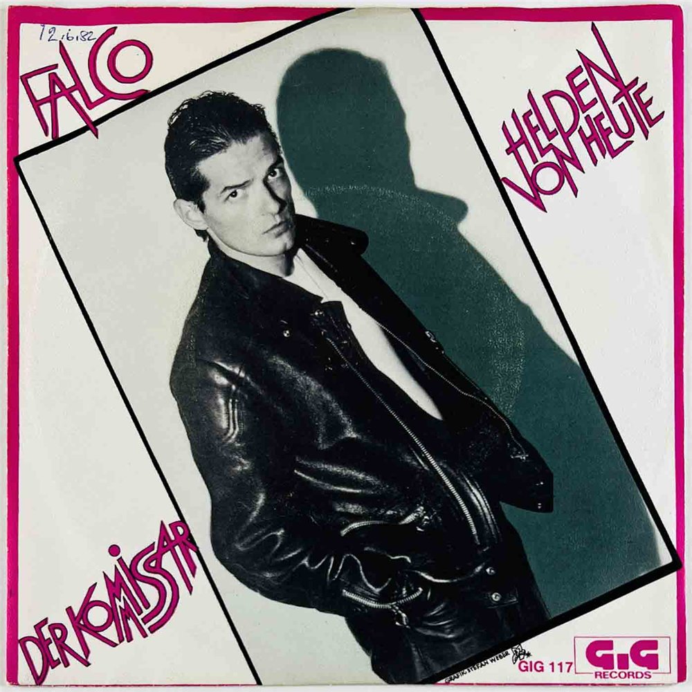 Falco 1982 GIG 117 Der Kommissar 7” single