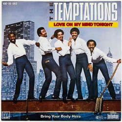 Temptation 1983 100-15-082 Love on My Mind Tonight 7” single