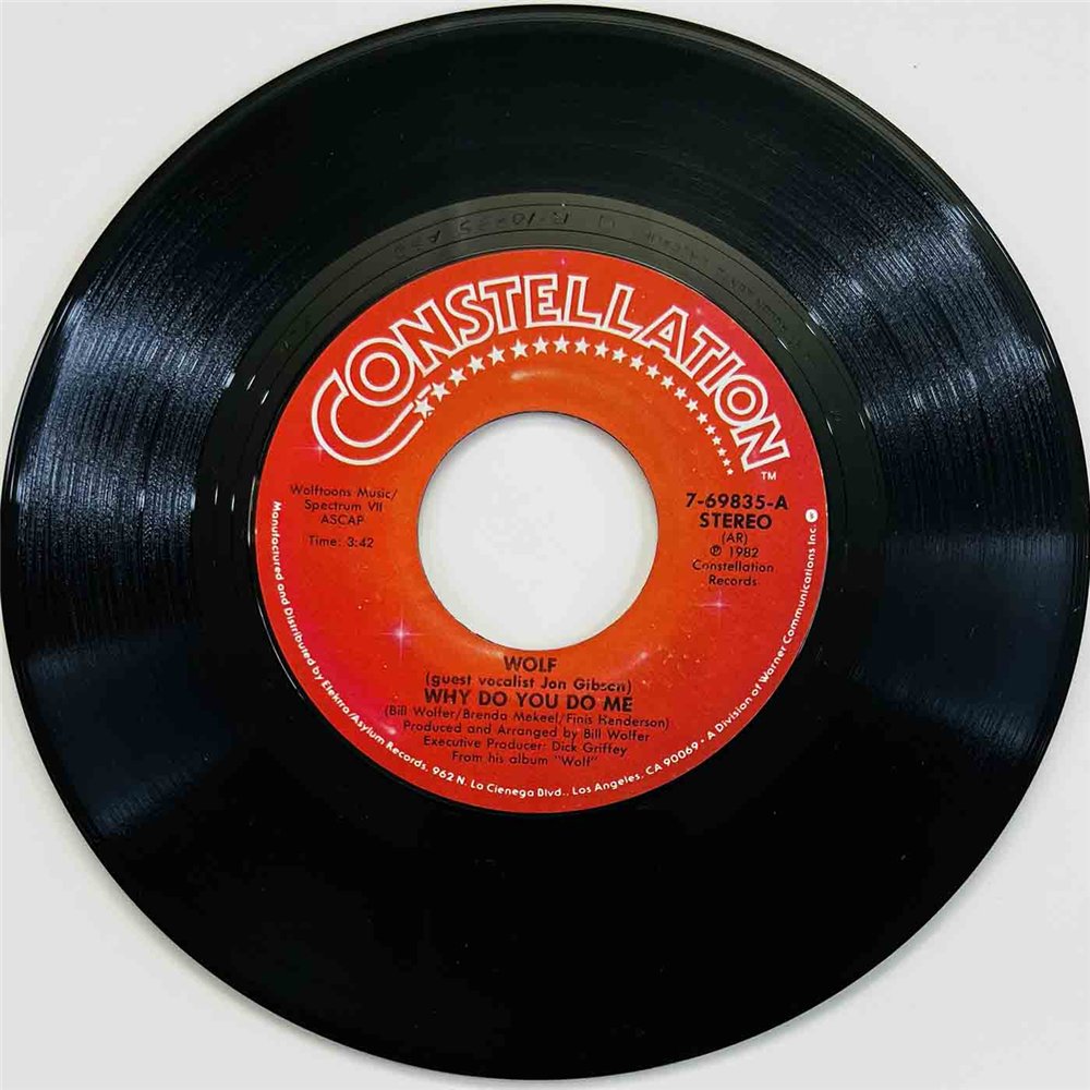 Wolf 1982 7-69835 Why Do You Do Me 7” single