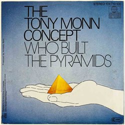 Tony Monn Concept single 7” Who Built The Pyramids part I  kansi VG+ levy EX- käytetty vinyylisingle PS