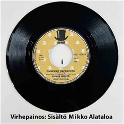 Alatalo Mikko Käytetty 7” ei kuvakantta Vesilasi, Vessanavain, Heiniä Paali  kansi ei kuvakantta levy EX käytetty vinyylisingle