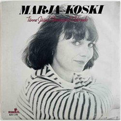 Marja Koski 1982 KES 139 Tänne Jään 7” single