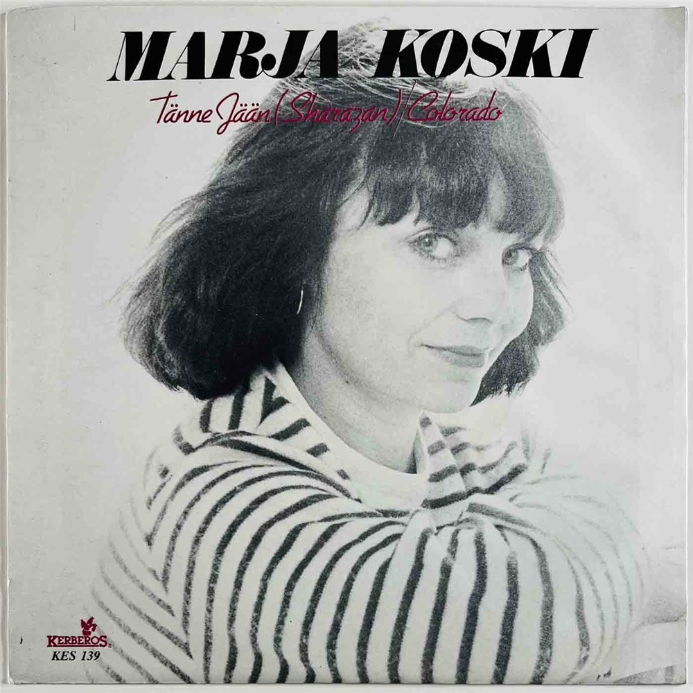 Marja Koski 1982 KES 139 Tänne Jään 7” single