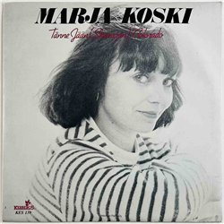Marja Koski 1982 KES 139 Tänne Jään 7” single