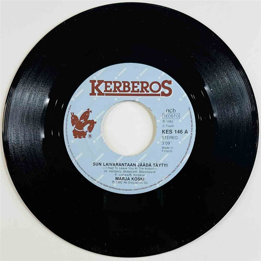 Marja Koski 1982 KES 146 Sun Laivarantaan Jäädä Täytyi 7” single
