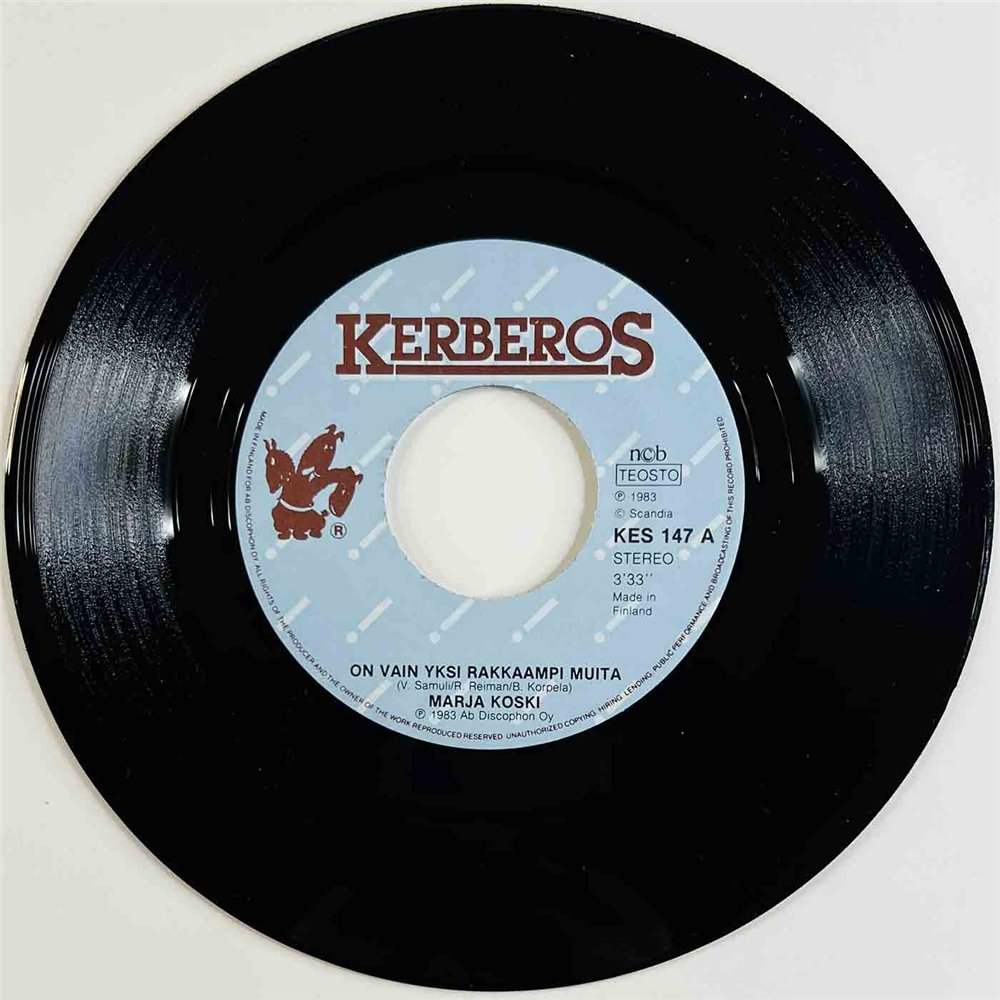 Marja Koski 1983 KES 147 On Vain Yksi Rakkaimpi Muita 7” single
