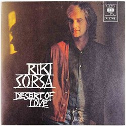 Sorsa Riki 1981 CBSA 1748 Desert Of Love 7” single