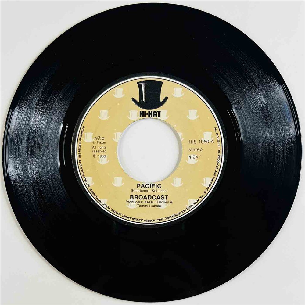Broadcast 1980 HIS 1060 Pacific 7” single
