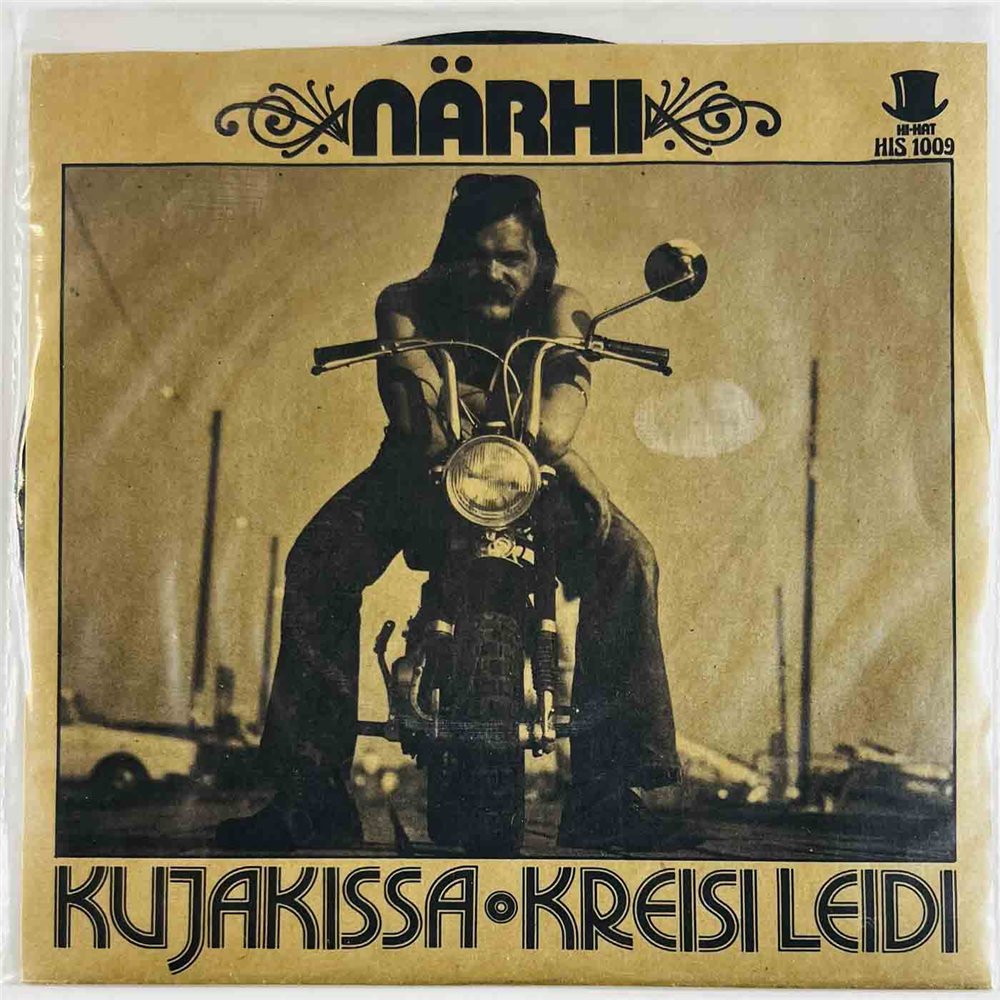 Närhi 1975 HIS 1009 Kujakissa 7” single
