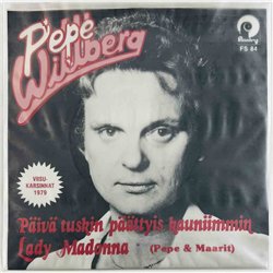 Pepe Wilberg 1979 FS 84 Päivä Tuskin Päättyis Kauniimmin 7” single