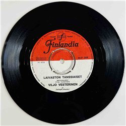 Viljo Vesterinen ja Dallape 1939 45-P 309 Säkkijärven Polkka 7” single