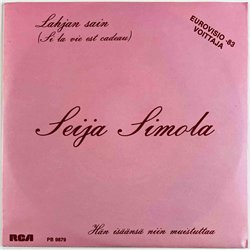 Simola Seija 1983 PB 9879 Lahjan Sain 7” single