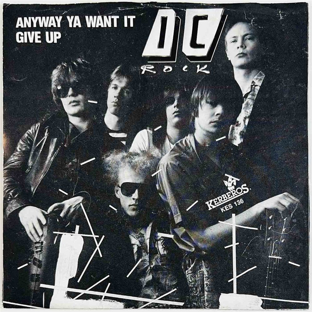 IC-Rock 1982 KES 136 Anyway Ya Want It 7” single