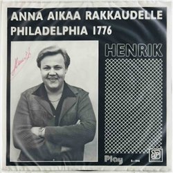 Henrik 1982 PLAY S-1046 Anna Aikaa Rakkaudelle 7” single