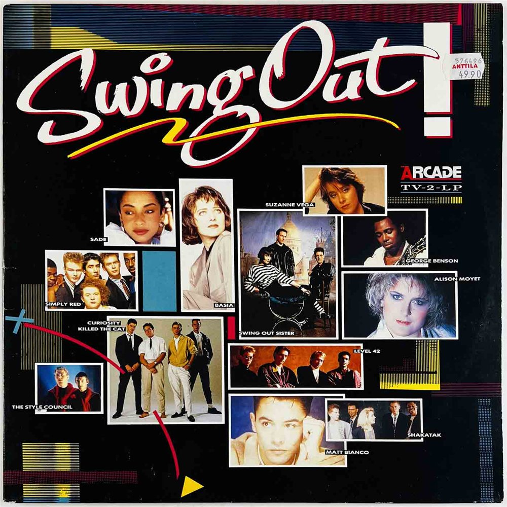 Sade, Suzanne Vega, Level 42, Bronski Beat 1987 01 025522 Swing Out! 2LP Used LP