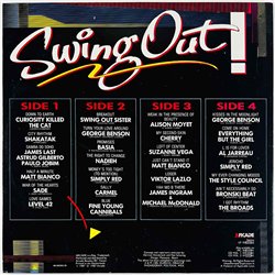 Sade, Suzanne Vega, Level 42, Bronski Beat 1987 01 025522 Swing Out! 2LP Used LP