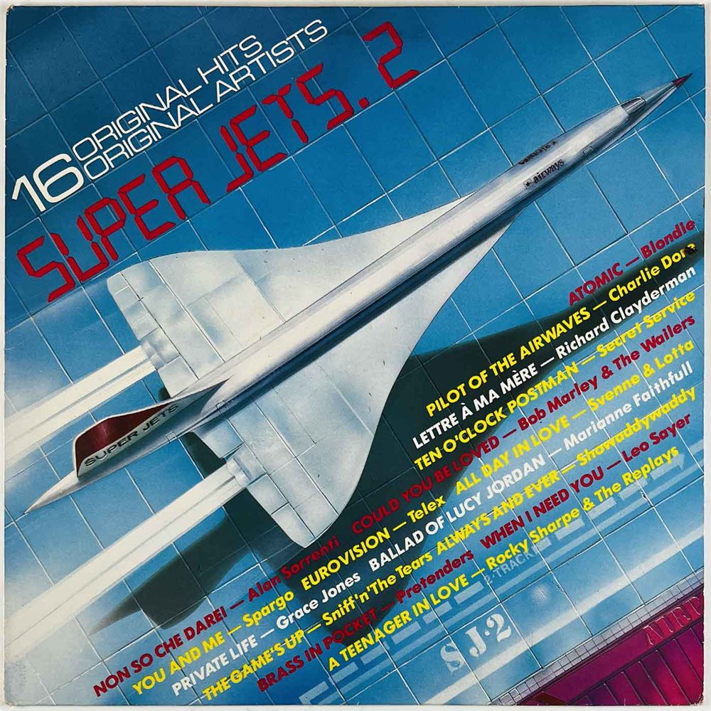 Blondie, Telex, Pretenders, Secret Service 1980 JETS-2 Super Jets 2 Used LP