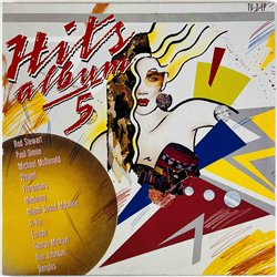 Bangles, Toto, Madonna, Europe, Wham! LP Hits album 5 2LP  kansi EX levy EX Käytetty LP