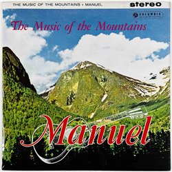 Manuel LP The Music Of The Mountains  kansi EX levy EX- Käytetty LP