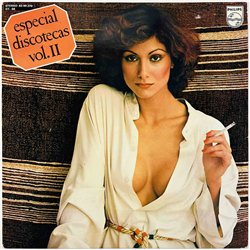 Peter Gabriel, 10 CC, BTO, Steve Miller LP Especial Discotecas Vol. II  kansi EX- levy VG- Käytetty LP
