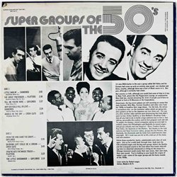 Diamonds, Gaylords, Crew Cuts 1968 SPC-3271 Super Groups of the 50's Used LP