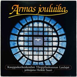 Kauppakorkeakoulun Ylioppilaskunnan Laulajat LP Armas Jouluilta  kansi EX levy EX Käytetty LP