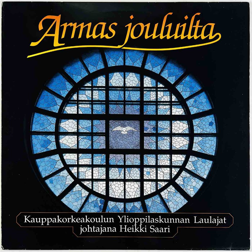 Kauppakorkeakoulun Ylioppilaskunnan Laulajat 1989 LP-401 Armas Jouluilta Used LP