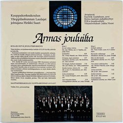 Kauppakorkeakoulun Ylioppilaskunnan Laulajat 1989 LP-401 Armas Jouluilta Used LP