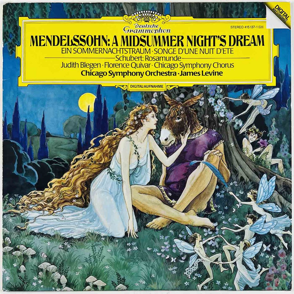 Mendelssohn Felix 1985 415 137-1 Midsummer Night's Dream Used LP