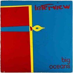 Interview LP Big Oceans  kansi VG levy EX Käytetty LP