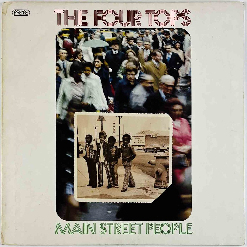 Four Tops 1973 SPBA 6277 Main street people Used LP