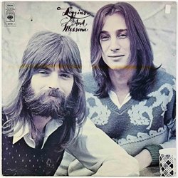 Loggins And Messina LP Loggins And Messina  kansi VG+ levy VG+ Käytetty LP