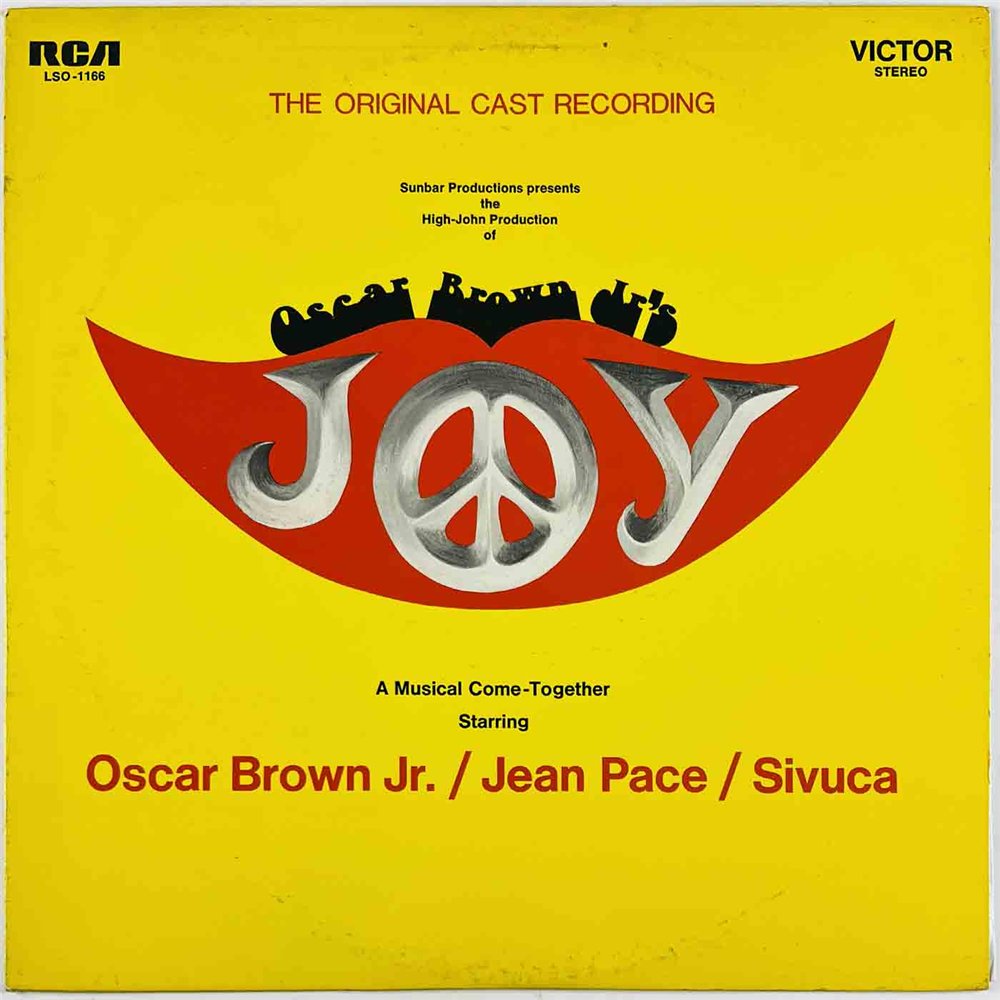 Oscar Brown Jr. / Jean Pace / Sivuca 1970 LSO-1166 Joy Used LP