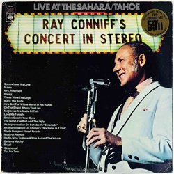 Ray Conniff and The Singers LP Ray Conniff's Concert In Stereo 2LP  kansi VG levy EX- Käytetty LP