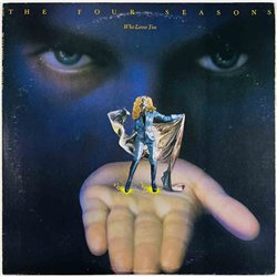 Four Seasons LP Who Loves You  kansi VG+ levy VG+ Käytetty LP