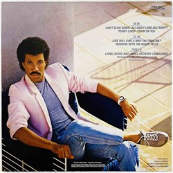 Richie Lionel 1984 STMA 8041 Can't Slow Down Used LP